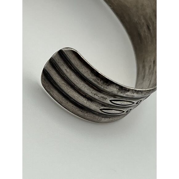 vintage Native American sterling silver 925 bracelet - Picture 8 of 16